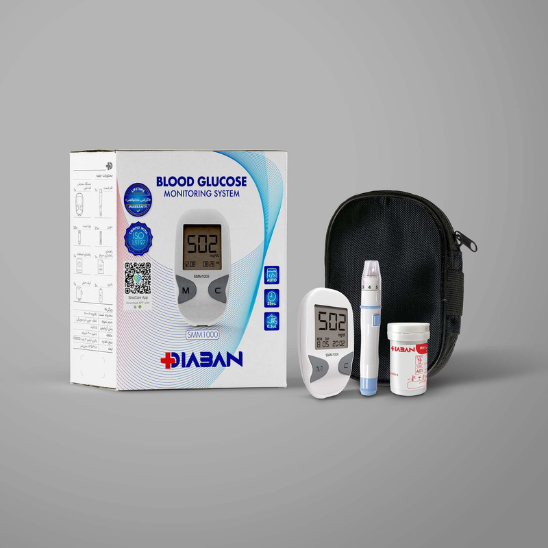 دستگاه قند خون دیابان مدل SMM100